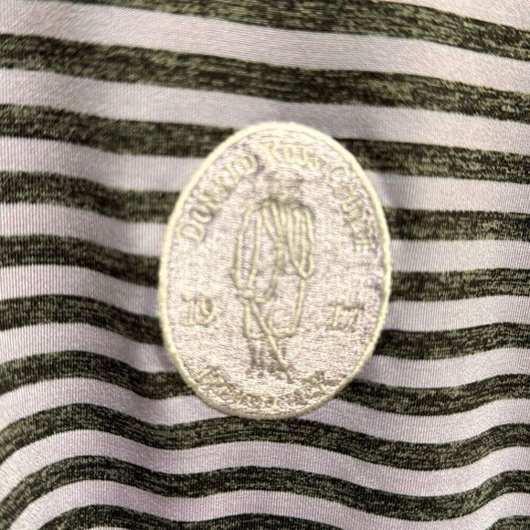 Nike Golf Men’s Lavender Striped Dri Fit French Lick Polo Shirt Size XL - Picture 3 of 6